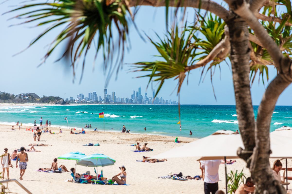 Australia Day at Palm Beach on the Gold Coast Regency on the Beach